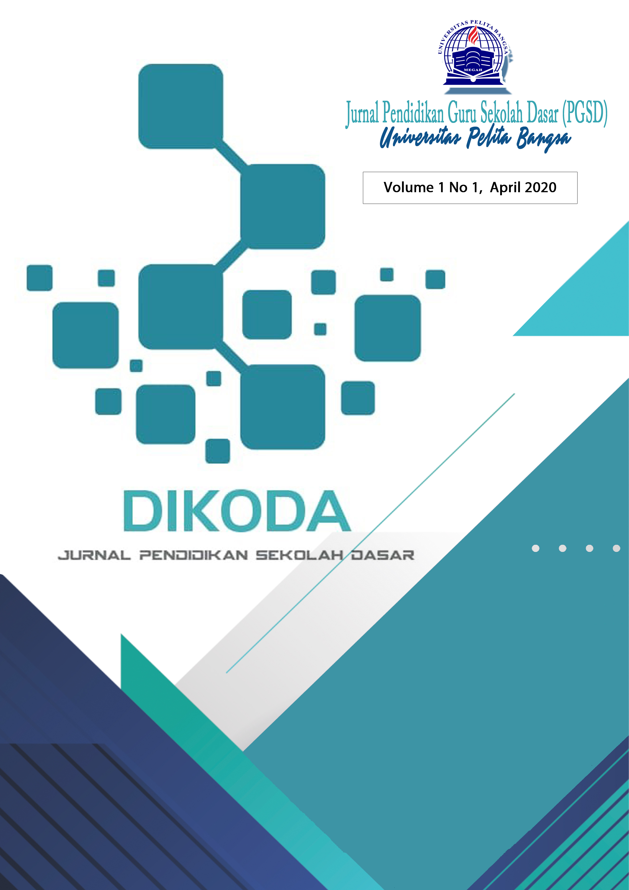 					View Vol. 1 No. 01 (2020): Jurnal DIKODA-April 2020
				
